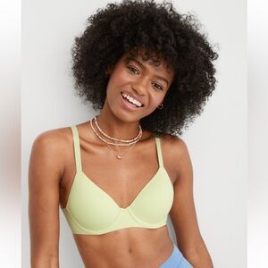 💚AERIE REAL FREE FULL COVERAGE LIGHTLY LINED BRA